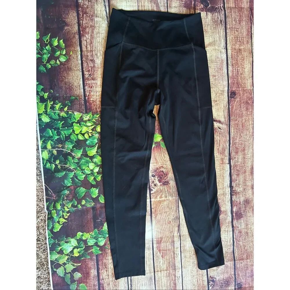 Girlfriend Collective 7/8 Black Leggings